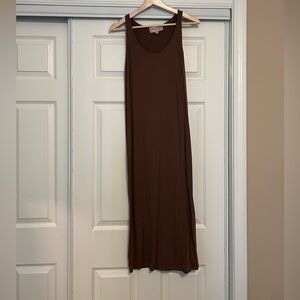 Philosophy Brown midi Dress